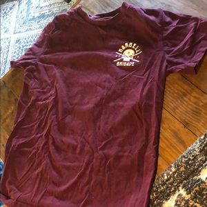 Barbell Brigade Maroon shirt